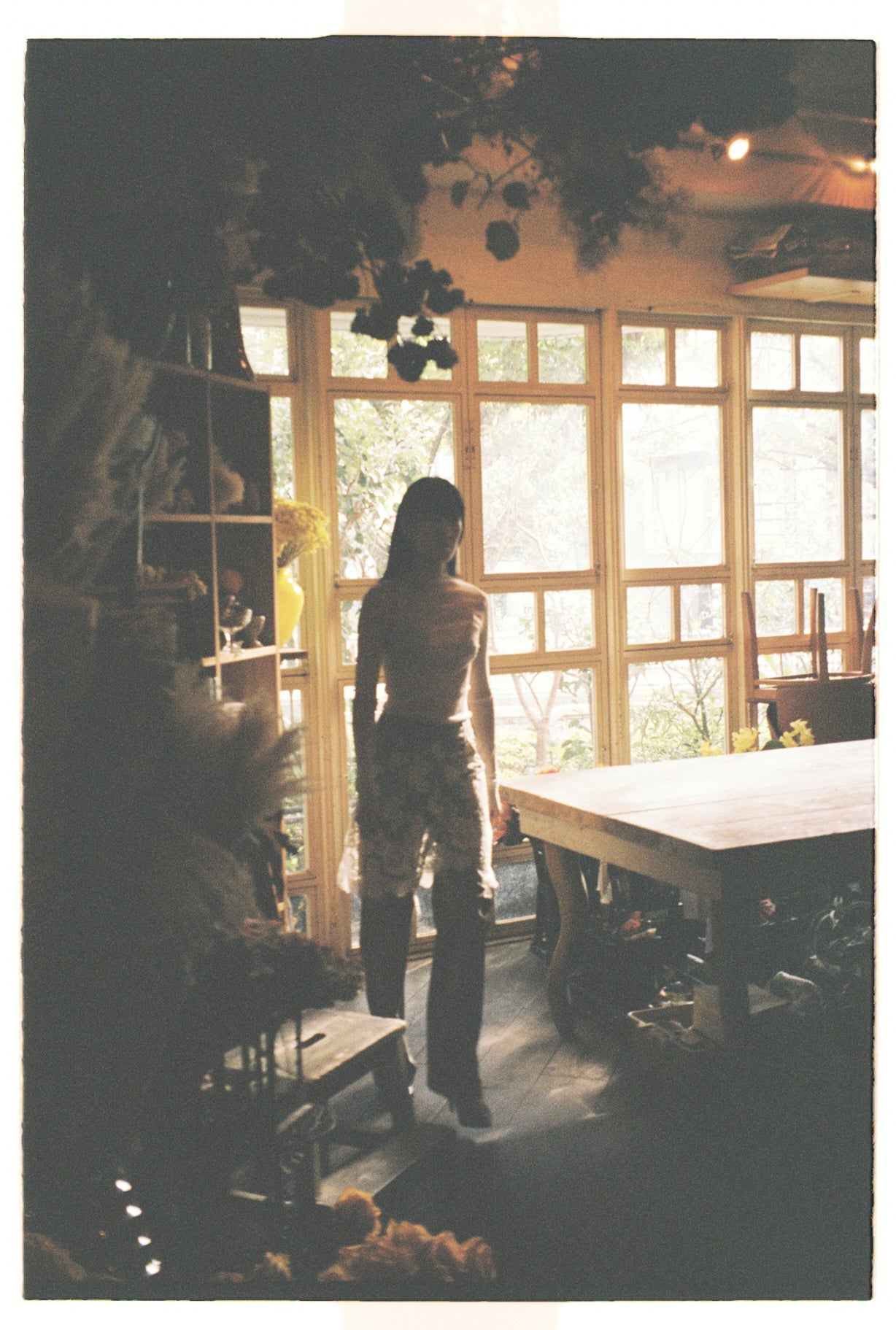 sula - slash neck long sleeve - egg nog