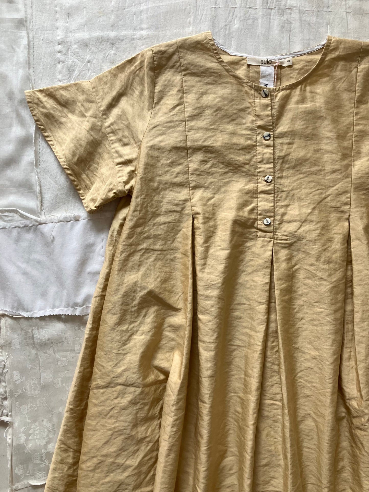 sula - dolls dress - cotton belice - biscotti