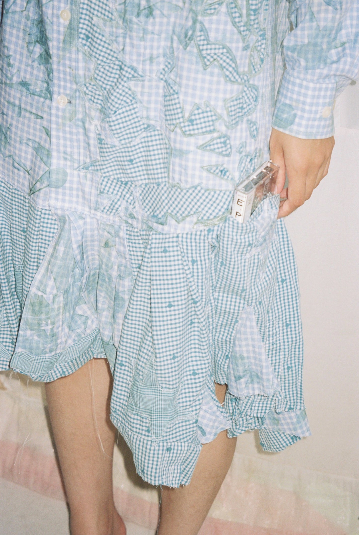 Felix Idle × WATANABE MIKU - Repurposed Button-Up Dress 3