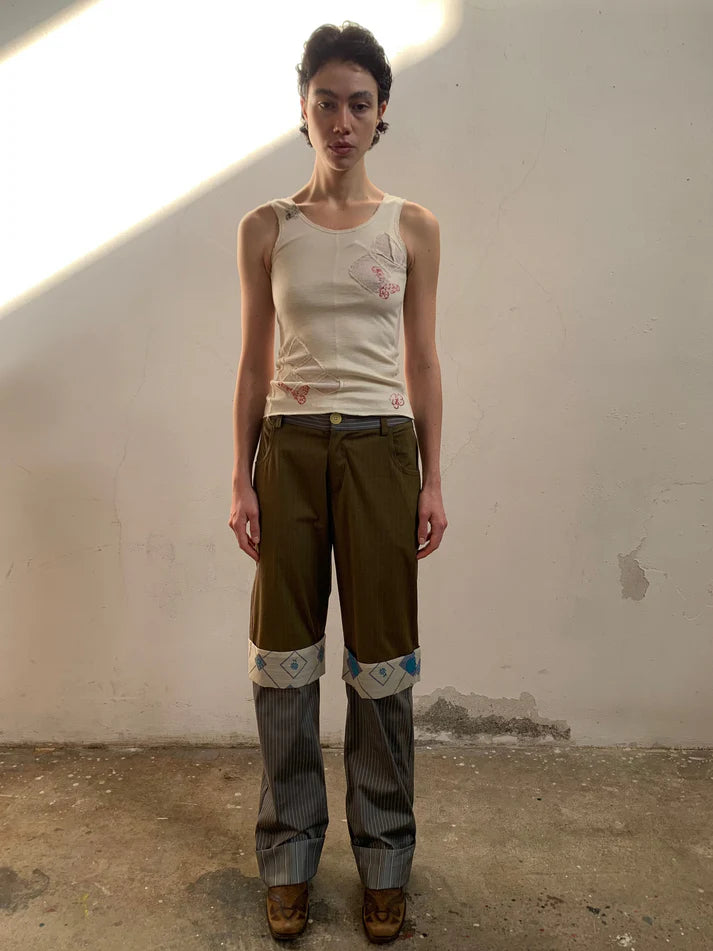 garbage core - STAMP TANK TOP
