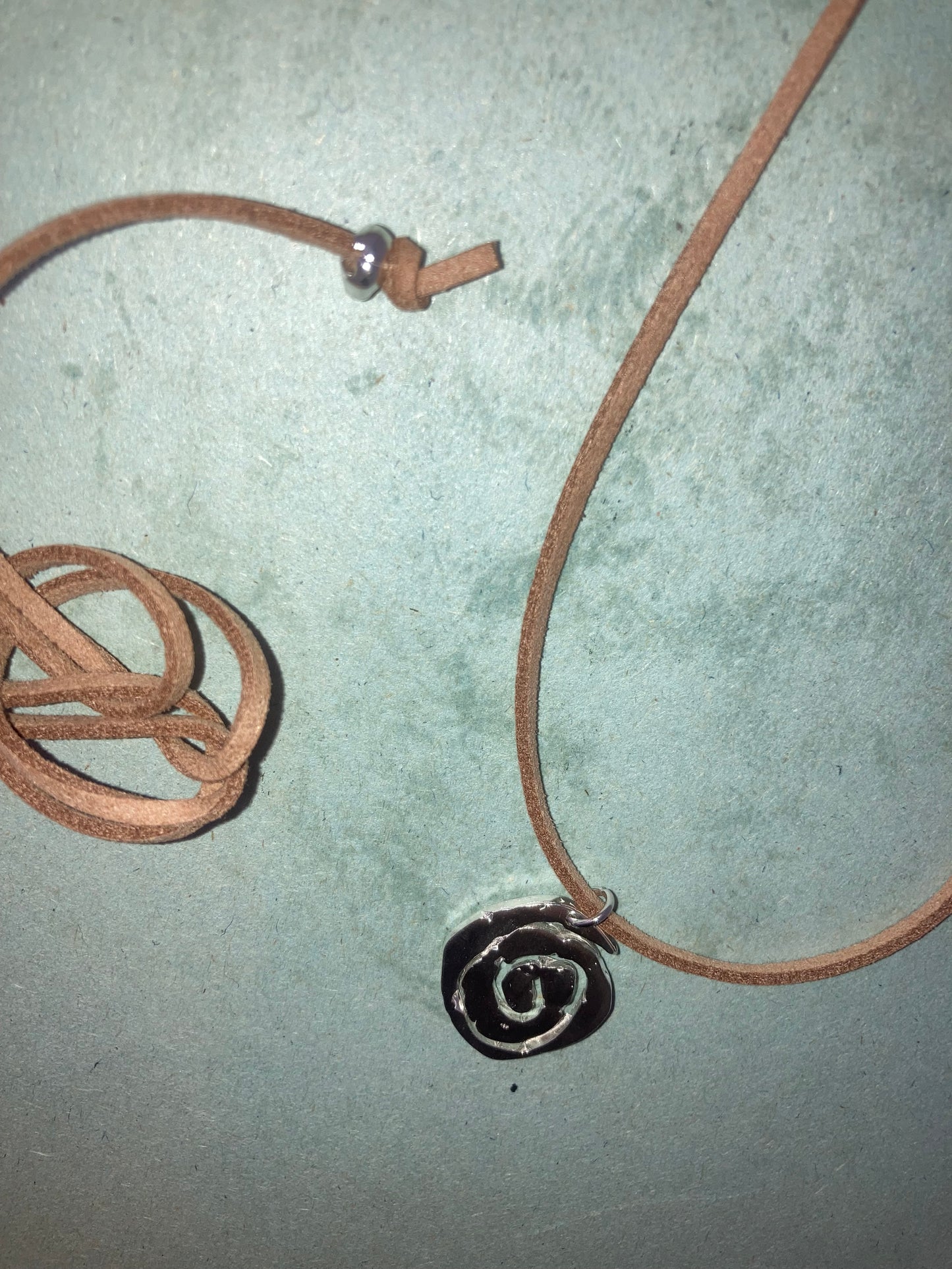 TALANTO - Spinning Around - Pendant - Silver × Brown