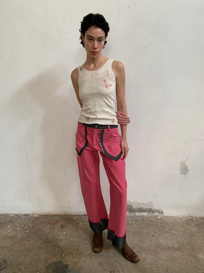 garbage core - STAMP TANK TOP