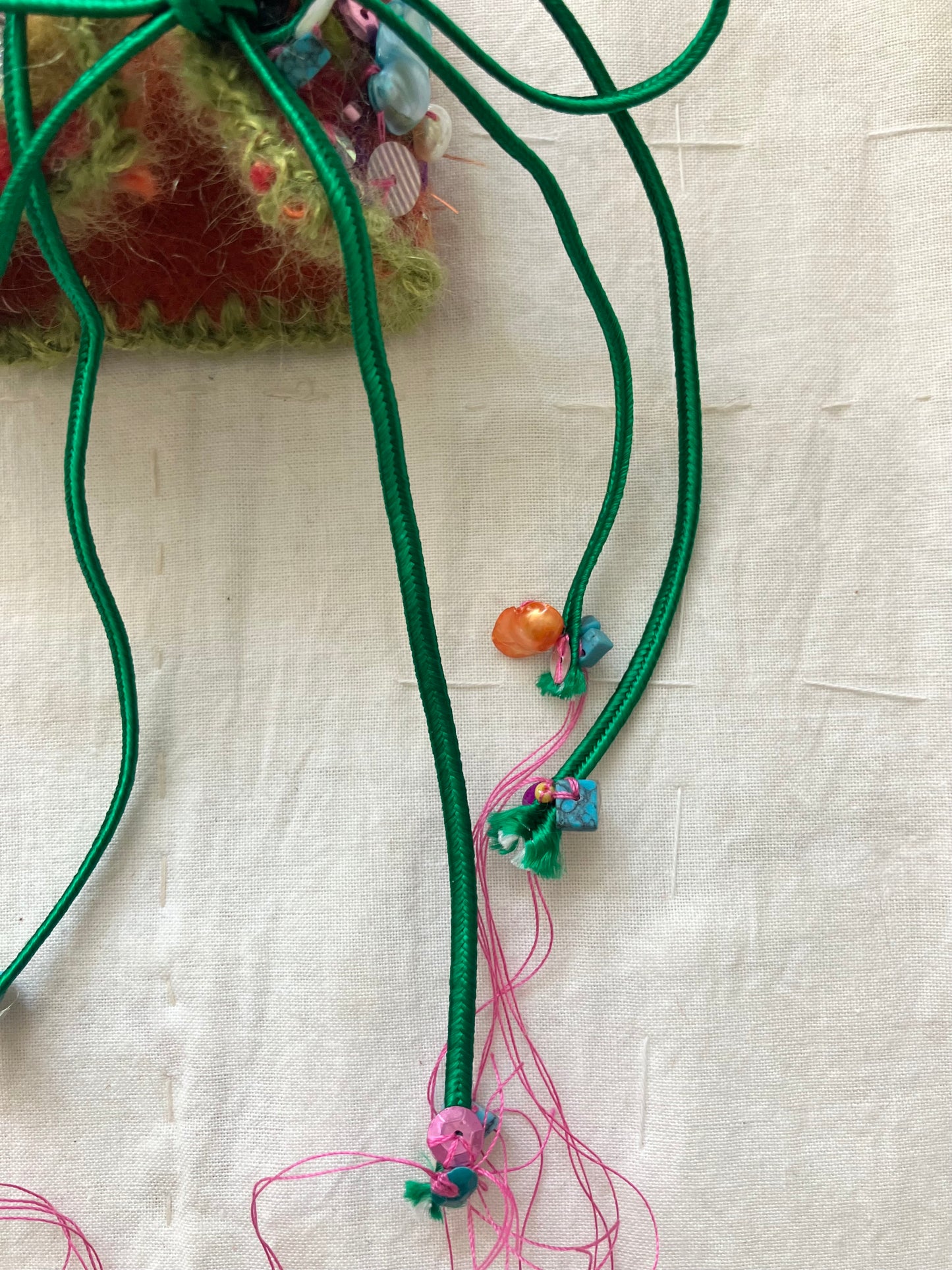 MATHILDE HIRON - Millefiori Felt bracelet 2