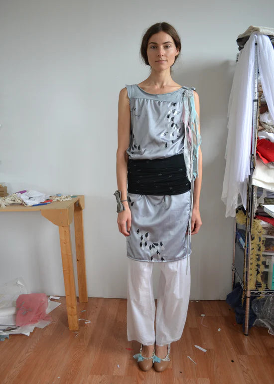 everyone's mother - Tear Dress - Silver