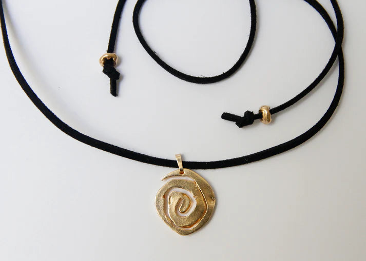 TALANTO - Spinning Around - Pendant - Gold × Black