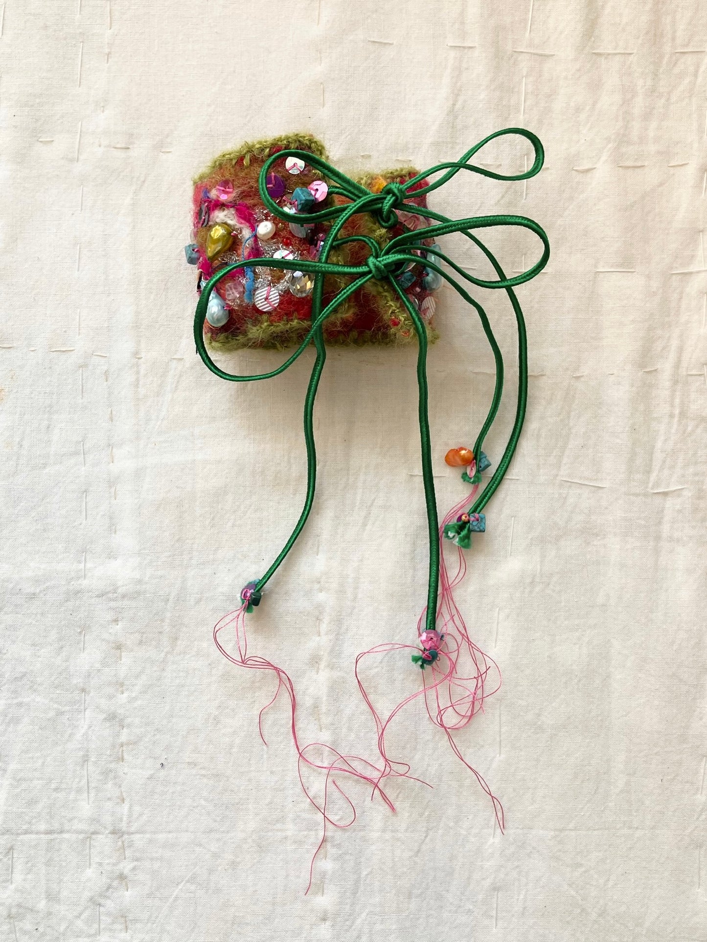 MATHILDE HIRON - Millefiori Felt bracelet 2