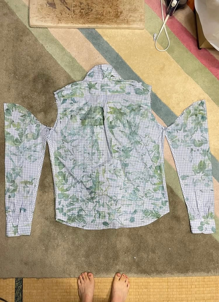 Felix Idle × WATANABE MIKU - Repurposed Button-Up Dress 3