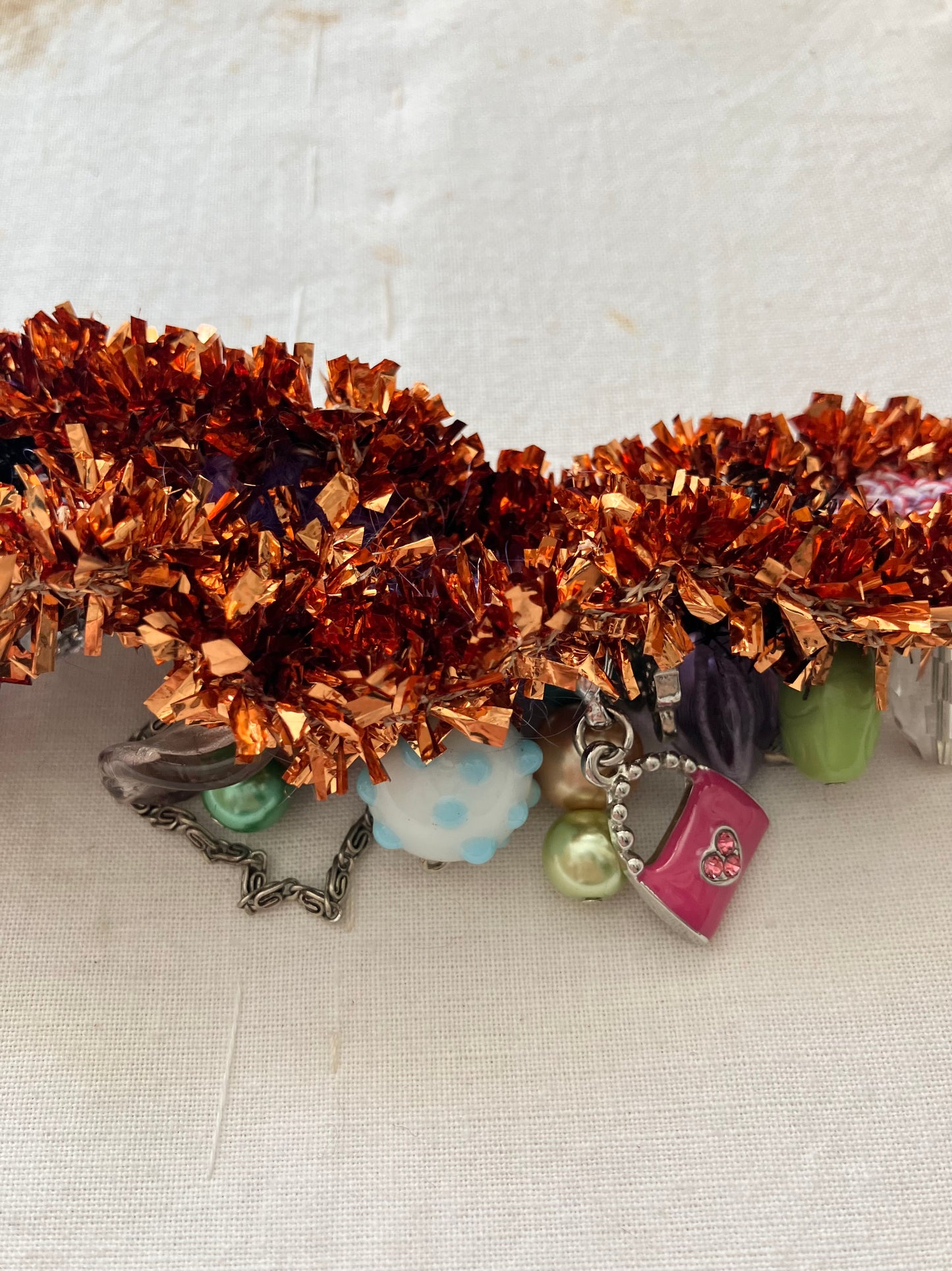 MATHILDE HIRON - Grigri Bracelet in Orange Garland 1
