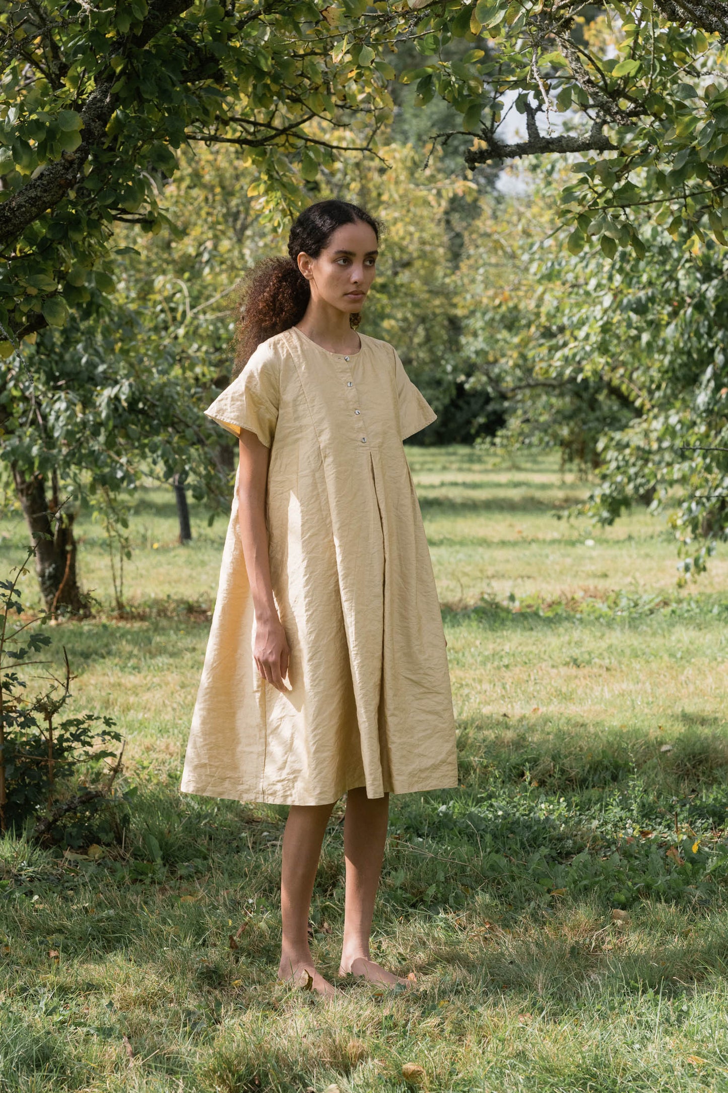 sula - dolls dress - cotton belice - biscotti