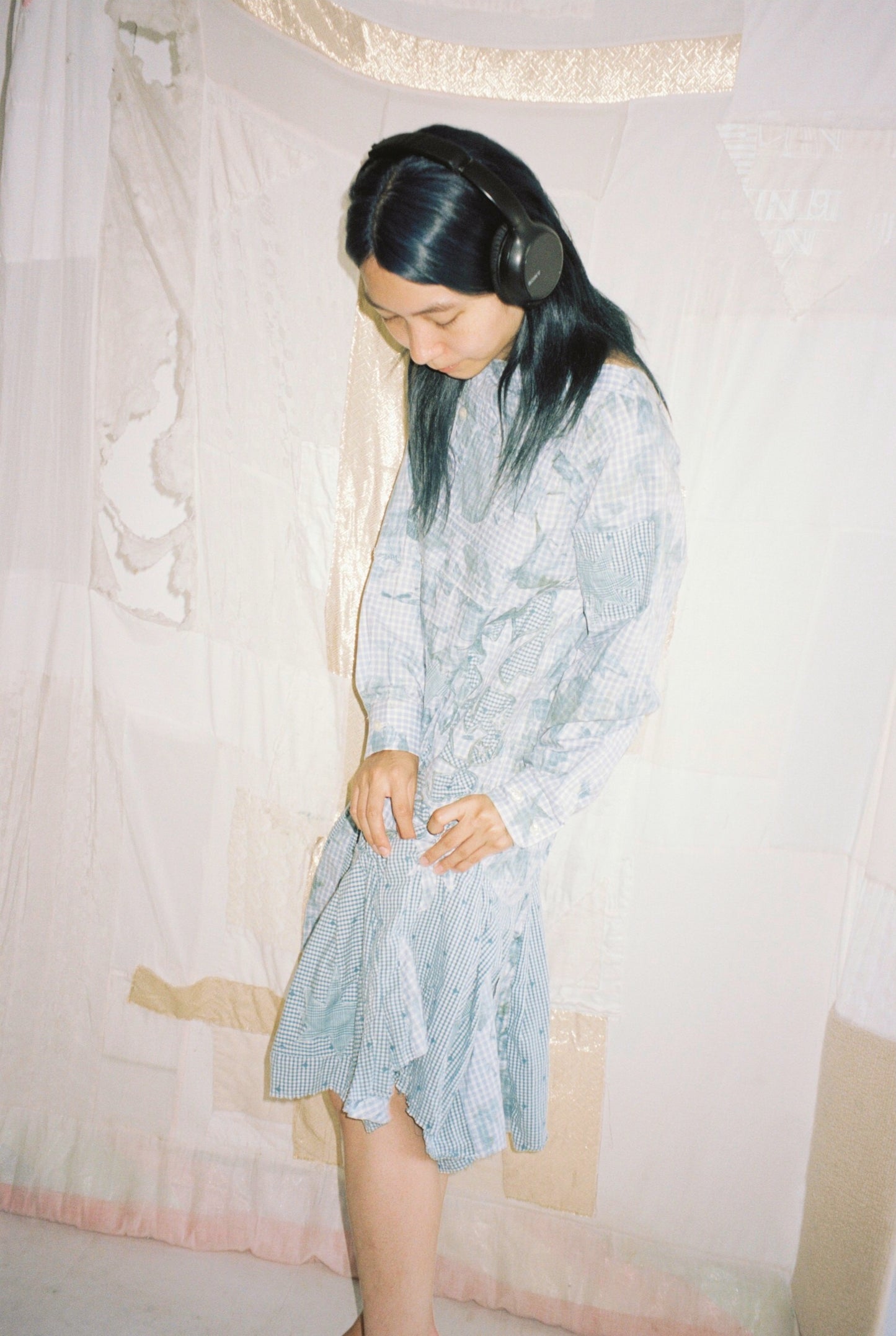 Felix Idle × WATANABE MIKU - Repurposed Button-Up Dress 3