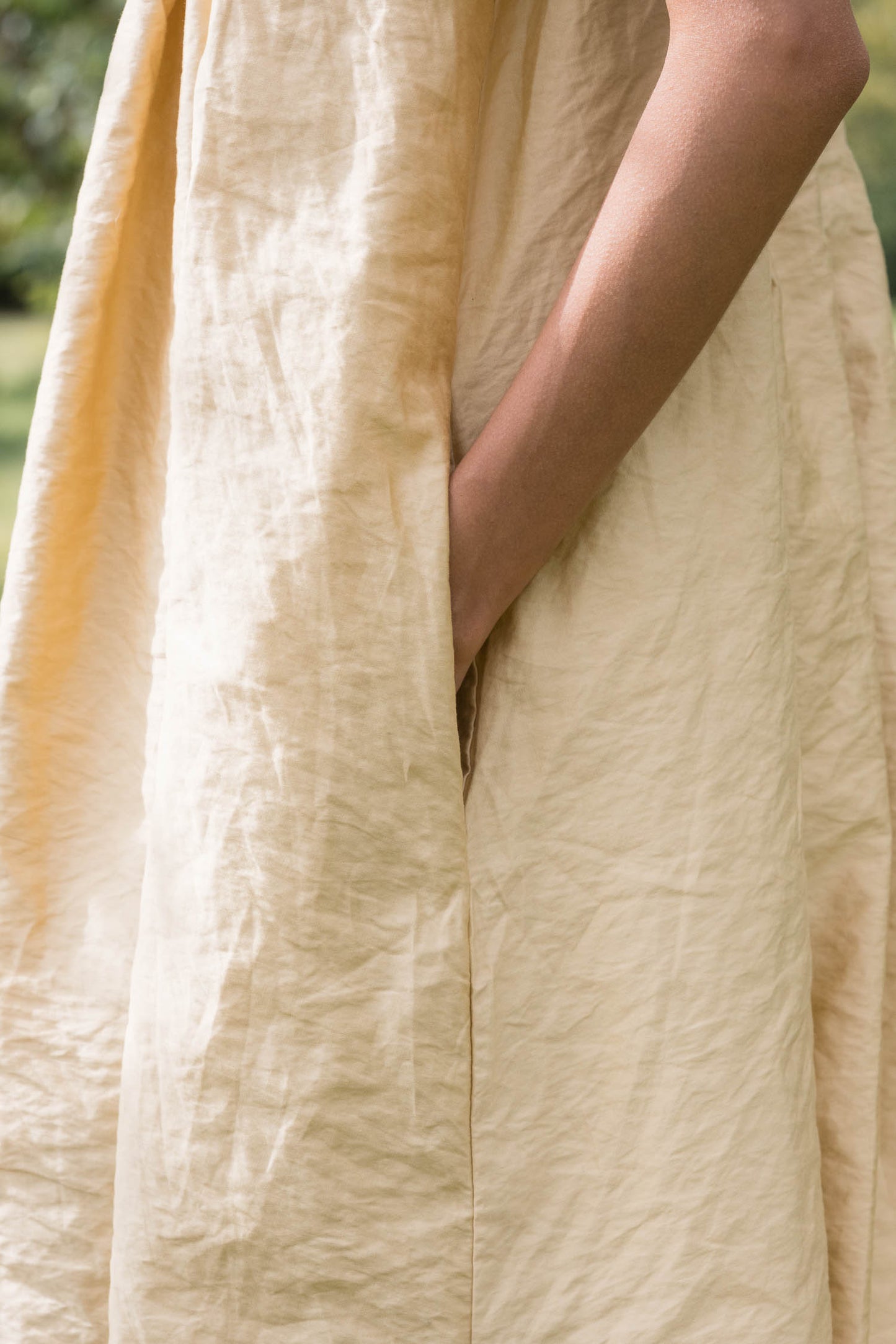 sula - dolls dress - cotton belice - biscotti