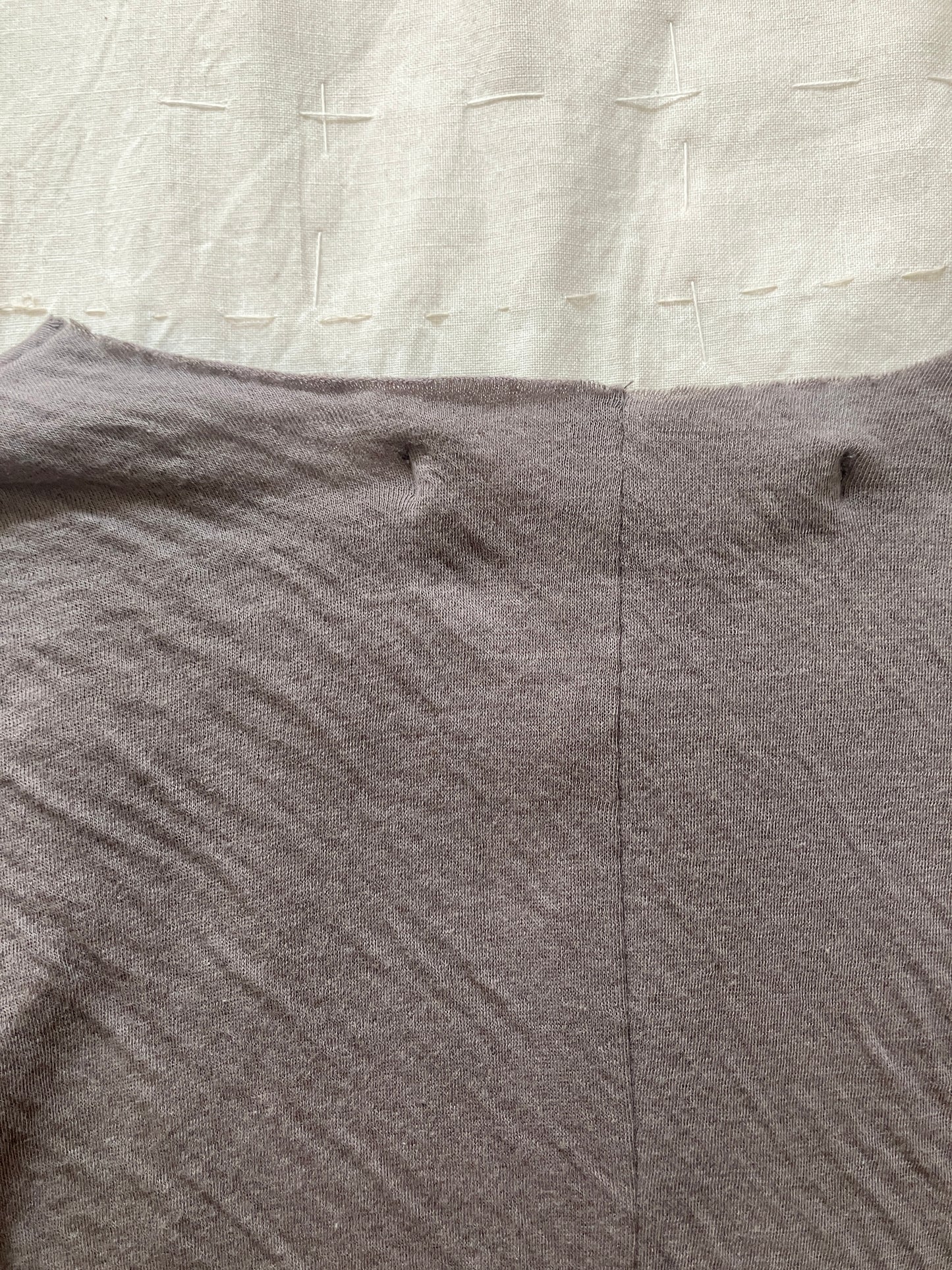sula - long sleeve tee - cotton jersey - grey