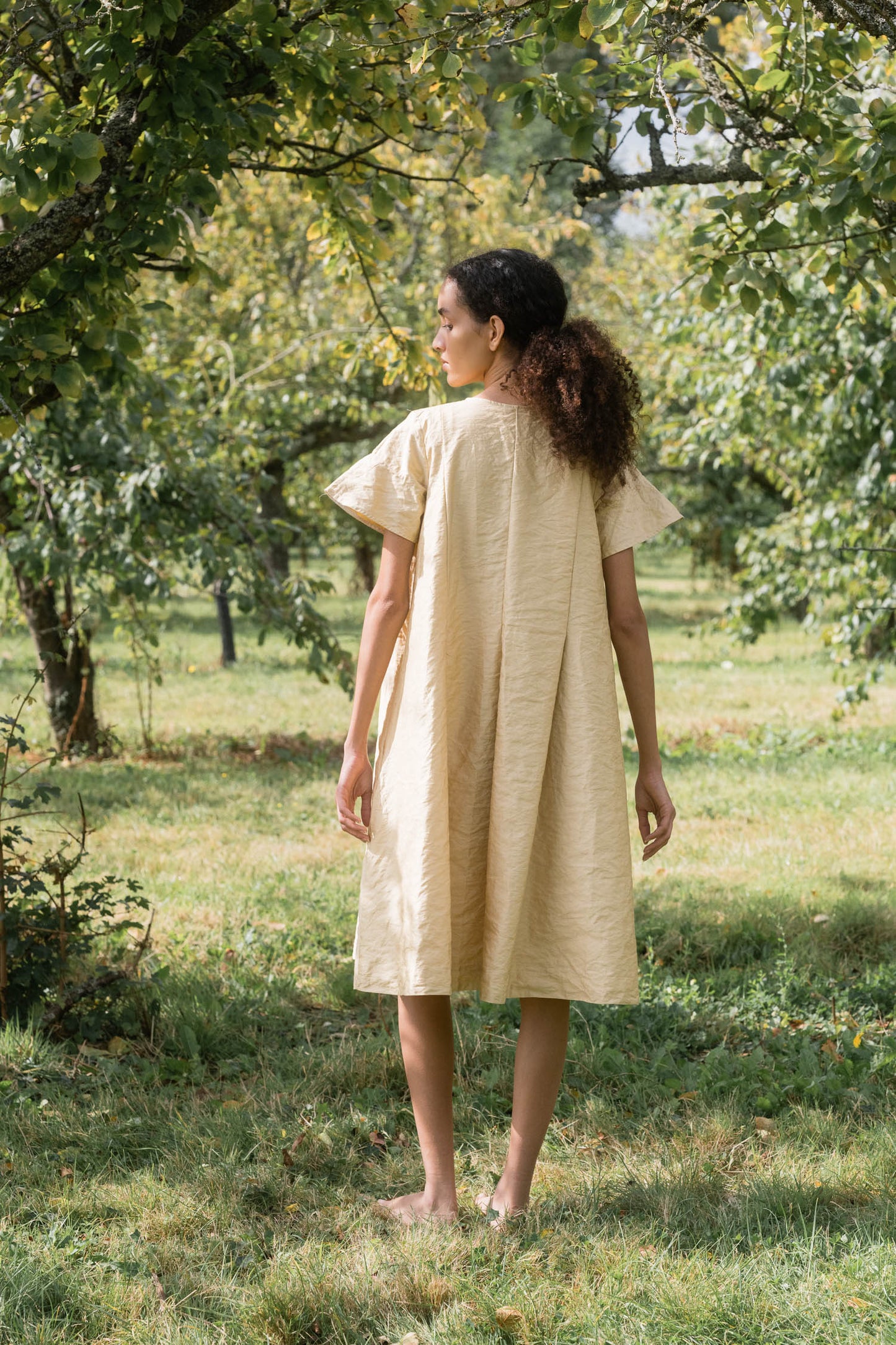 sula - dolls dress - cotton belice - biscotti