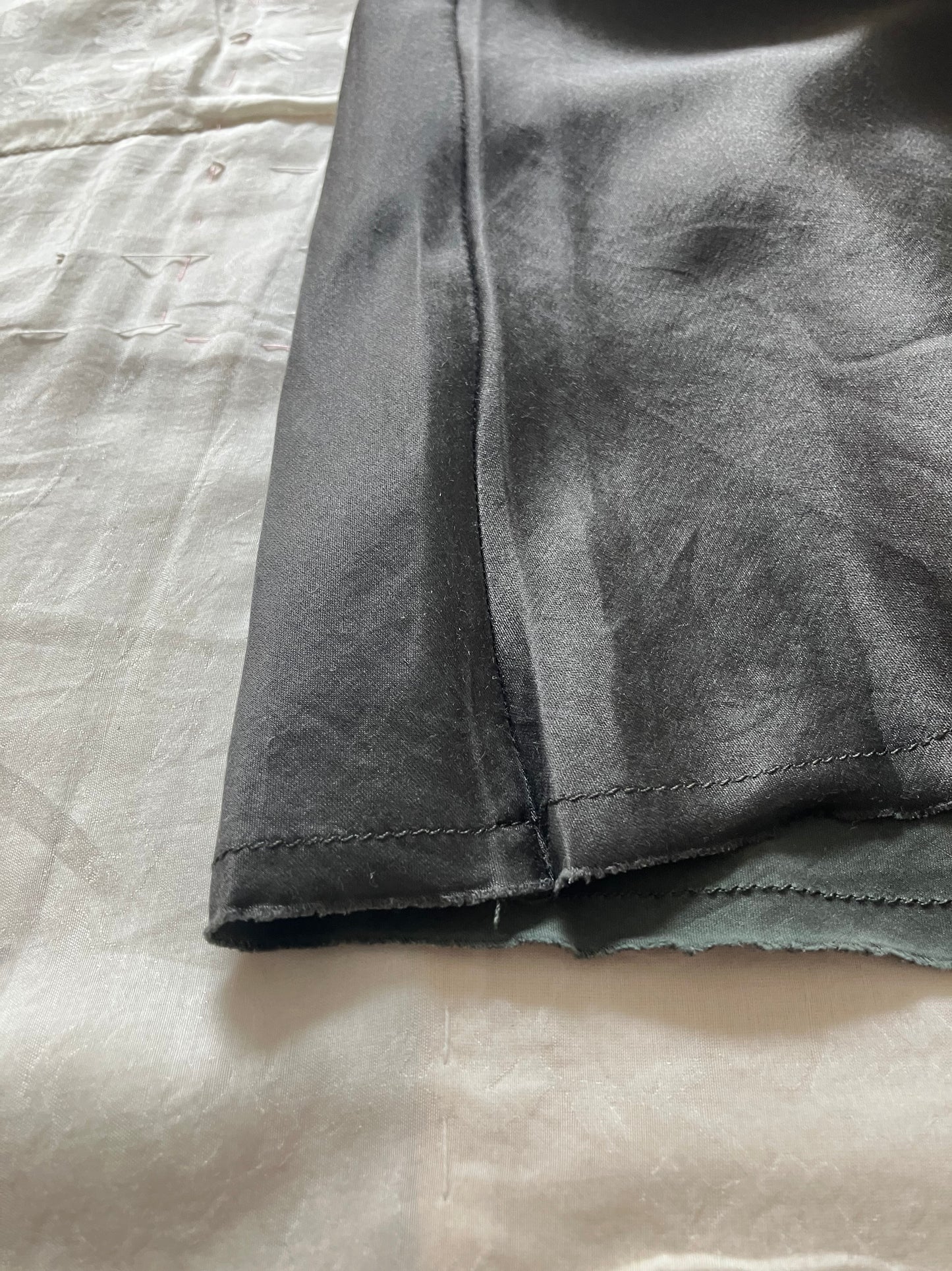 sula - bias cut long skirt - beluga