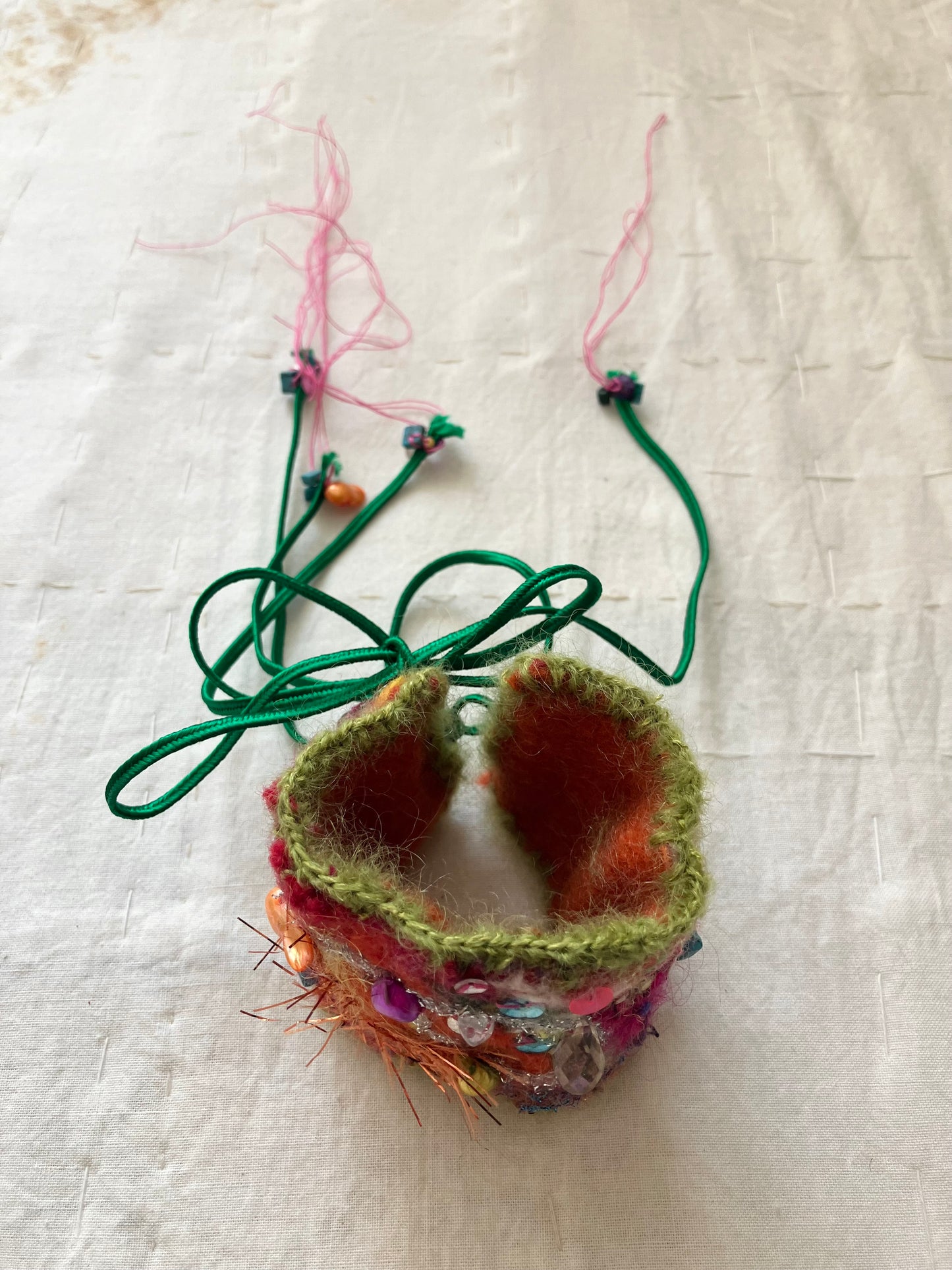 MATHILDE HIRON - Millefiori Felt bracelet 2