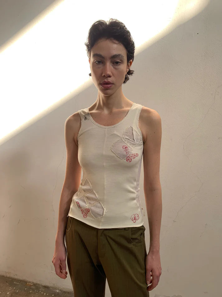 garbage core - STAMP TANK TOP