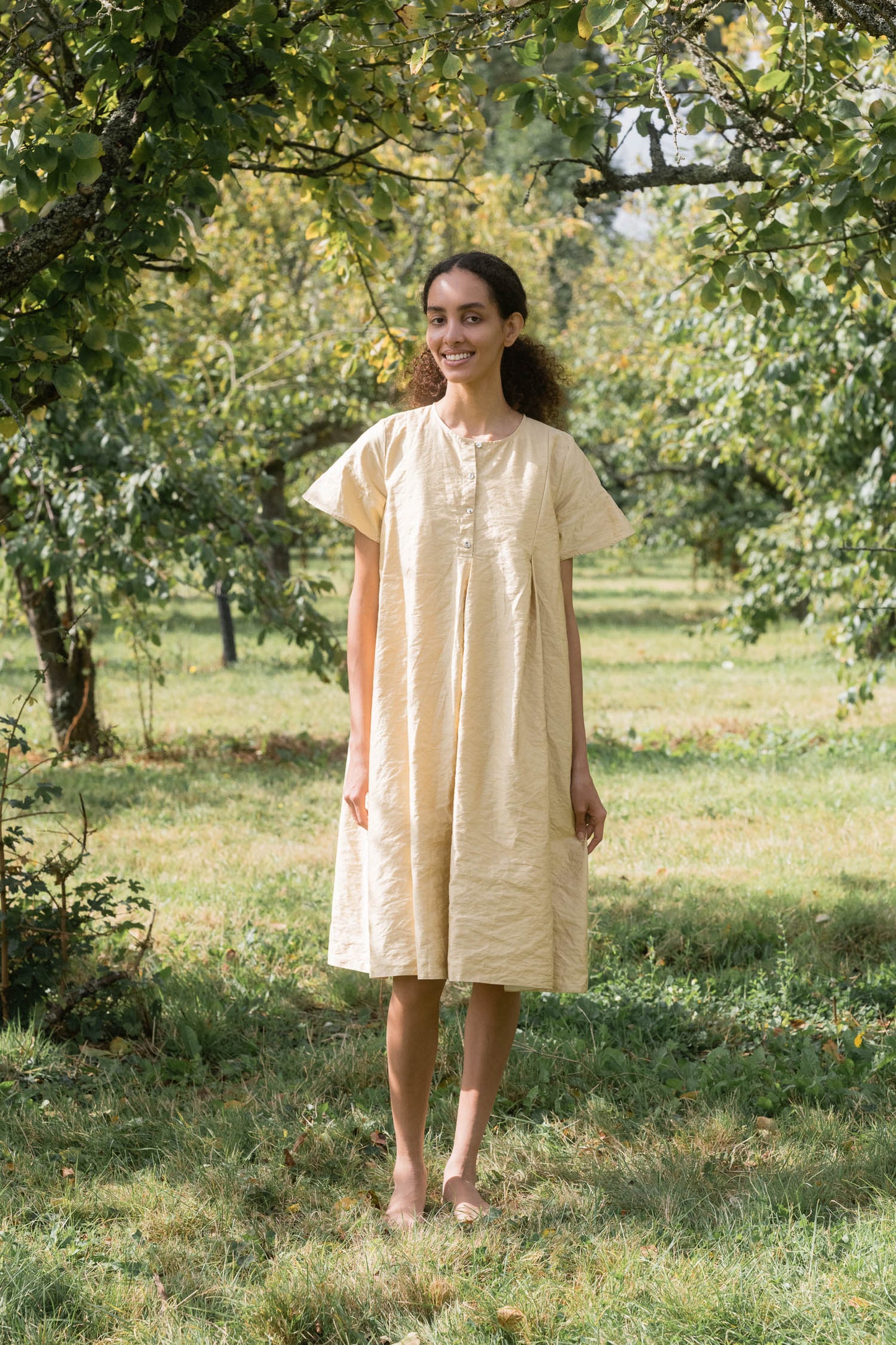 sula - dolls dress - cotton belice - biscotti