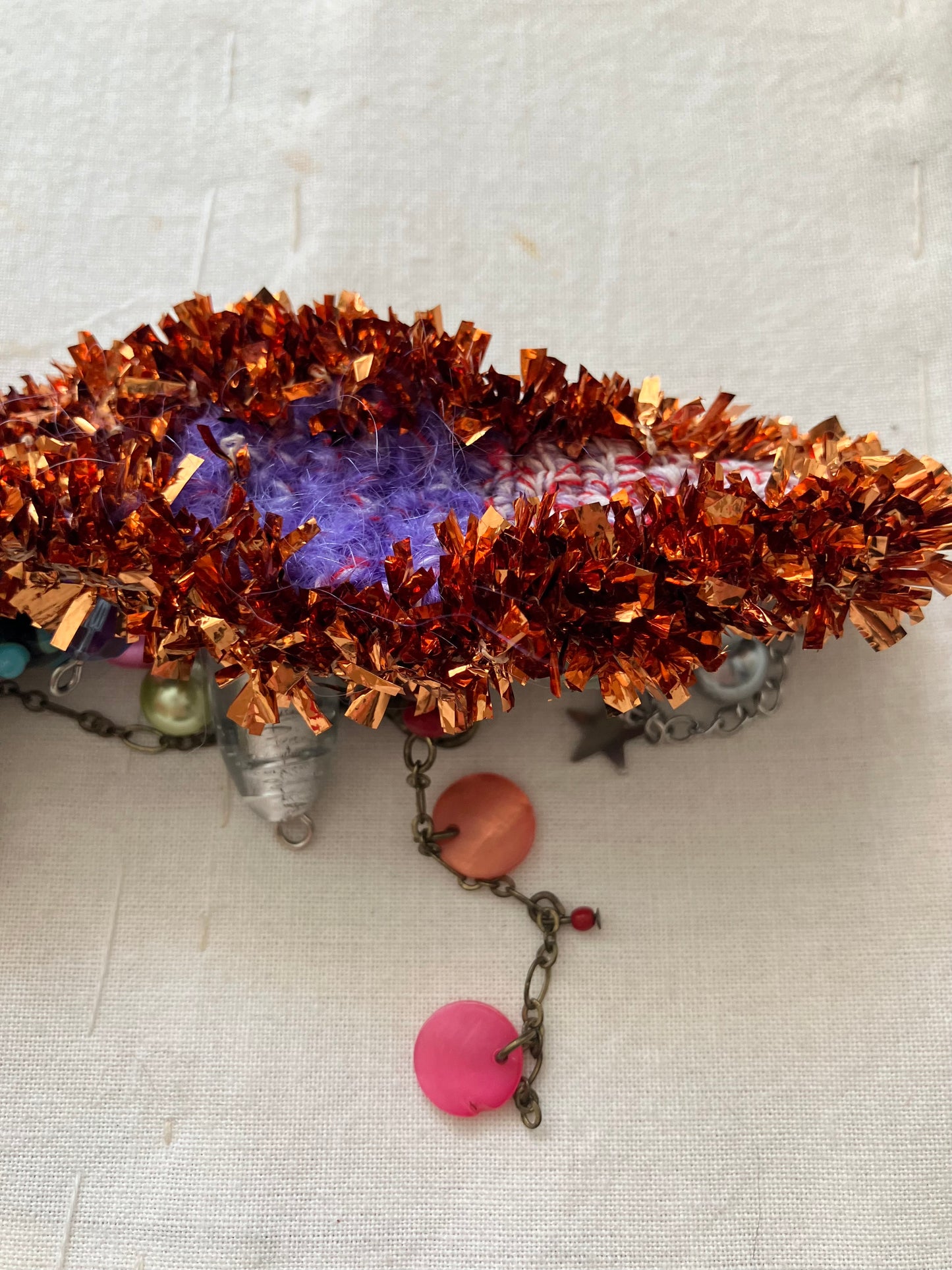 MATHILDE HIRON - Grigri Bracelet in Orange Garland 2