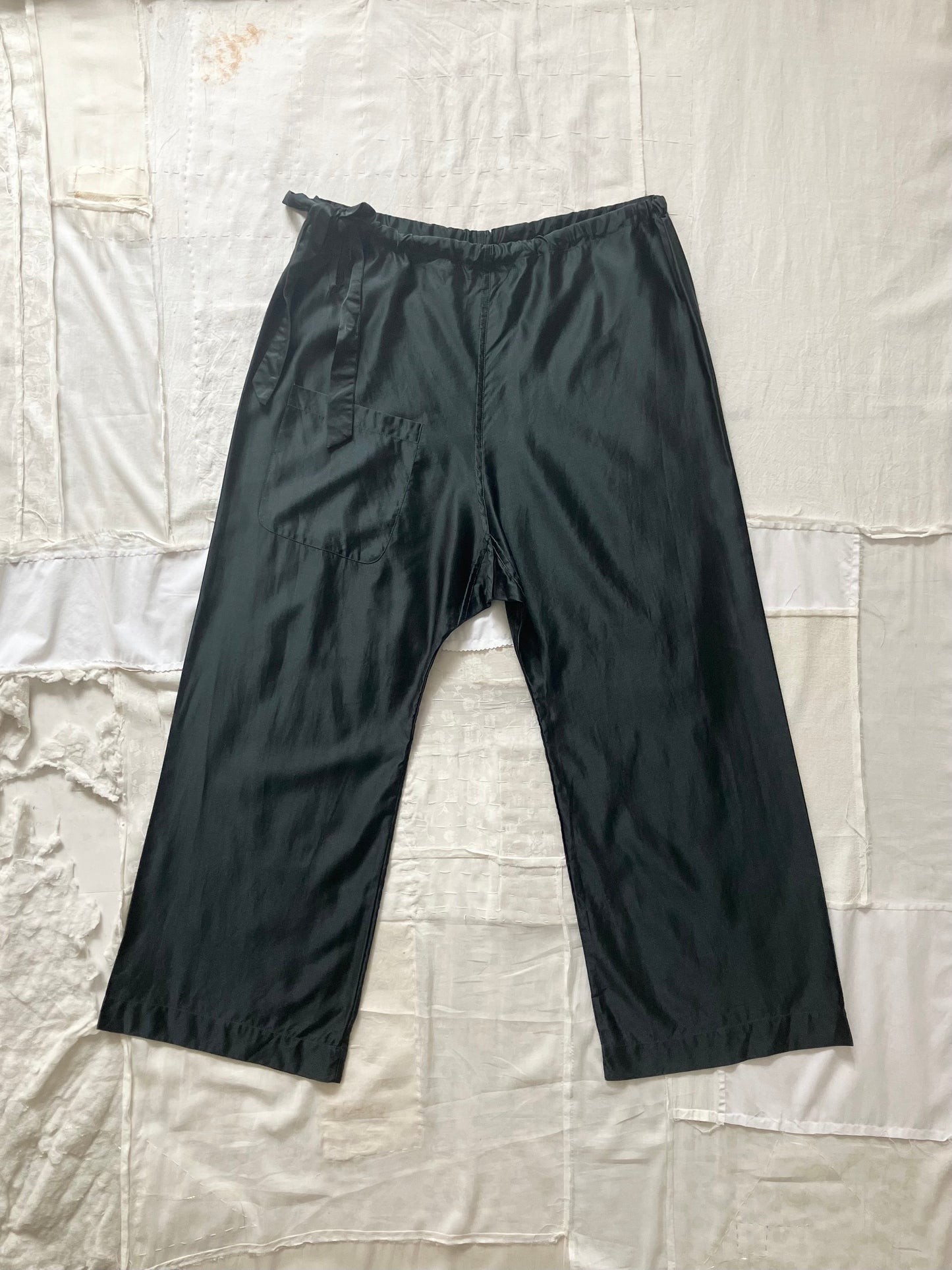 sula - wide leg japan pants - jet set