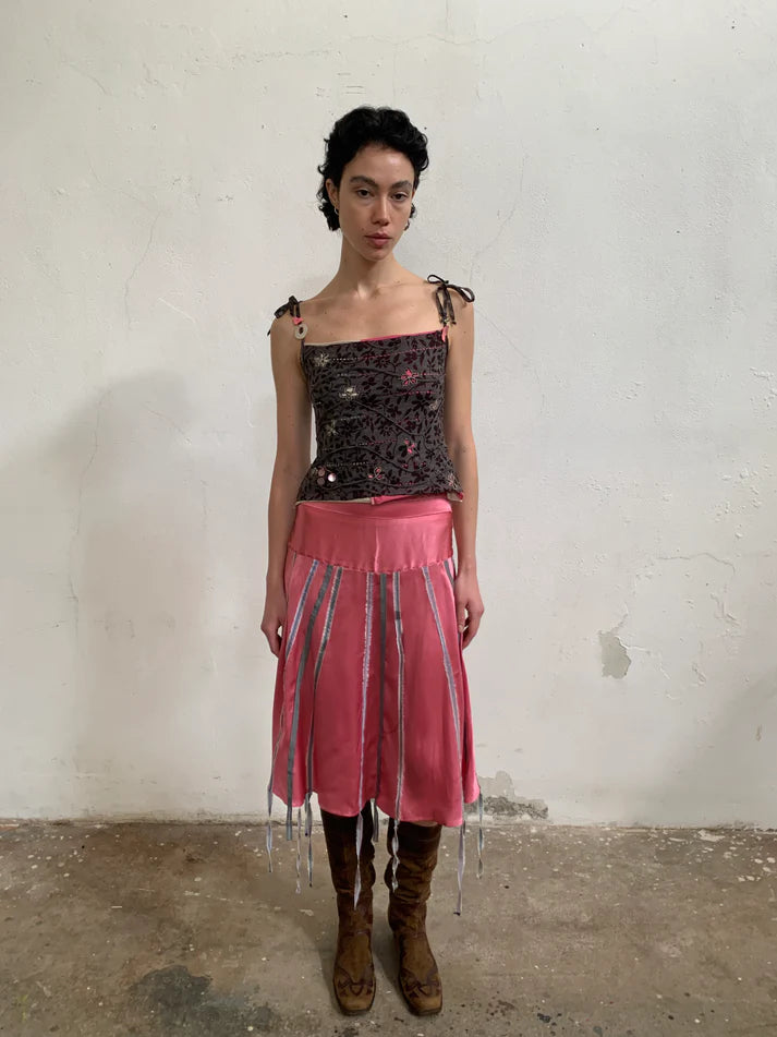 garbage core - NASTRI SKIRT