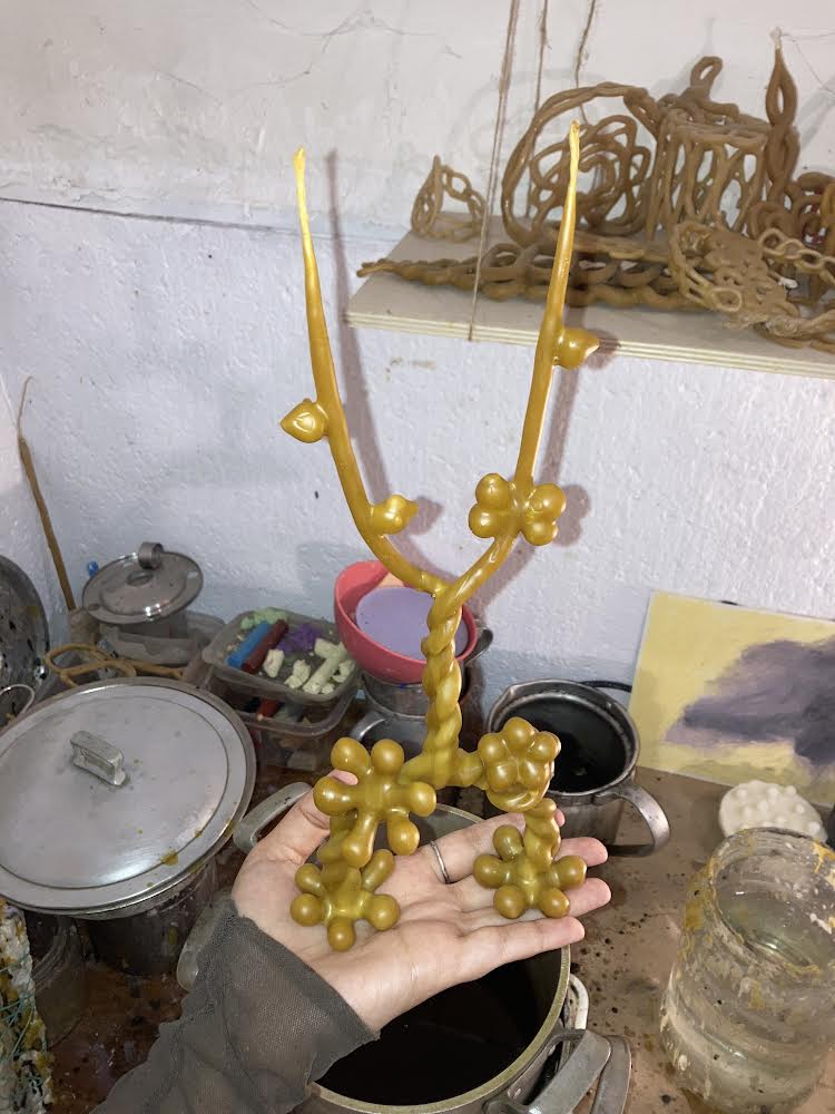 【店頭在庫あり】Mafalda Costa - angel and garden candles