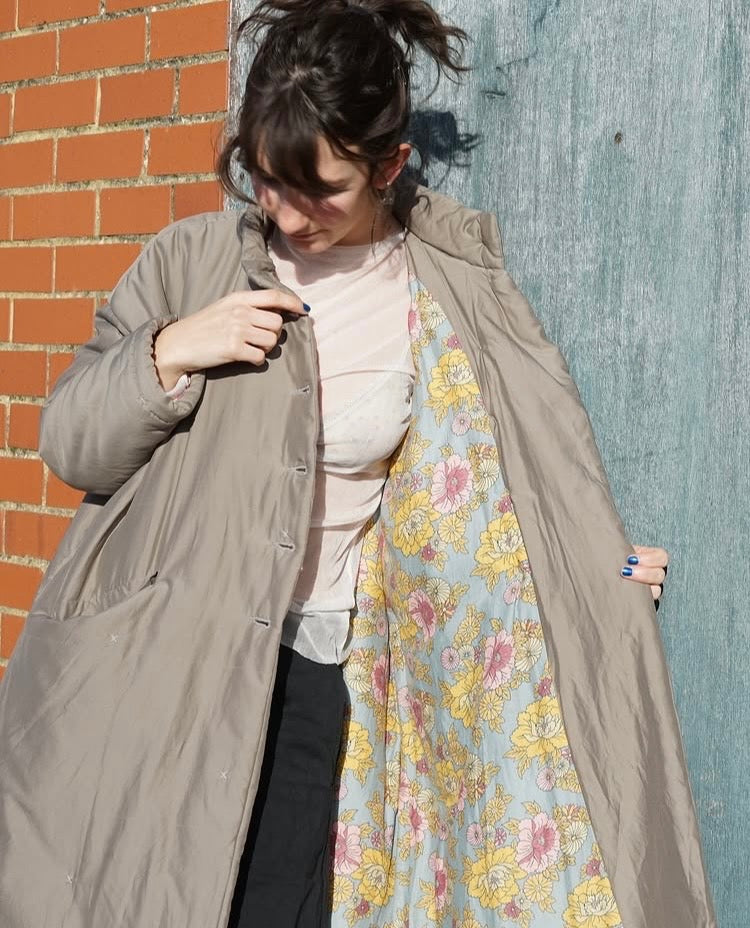 sula - cuddle coat - fossil