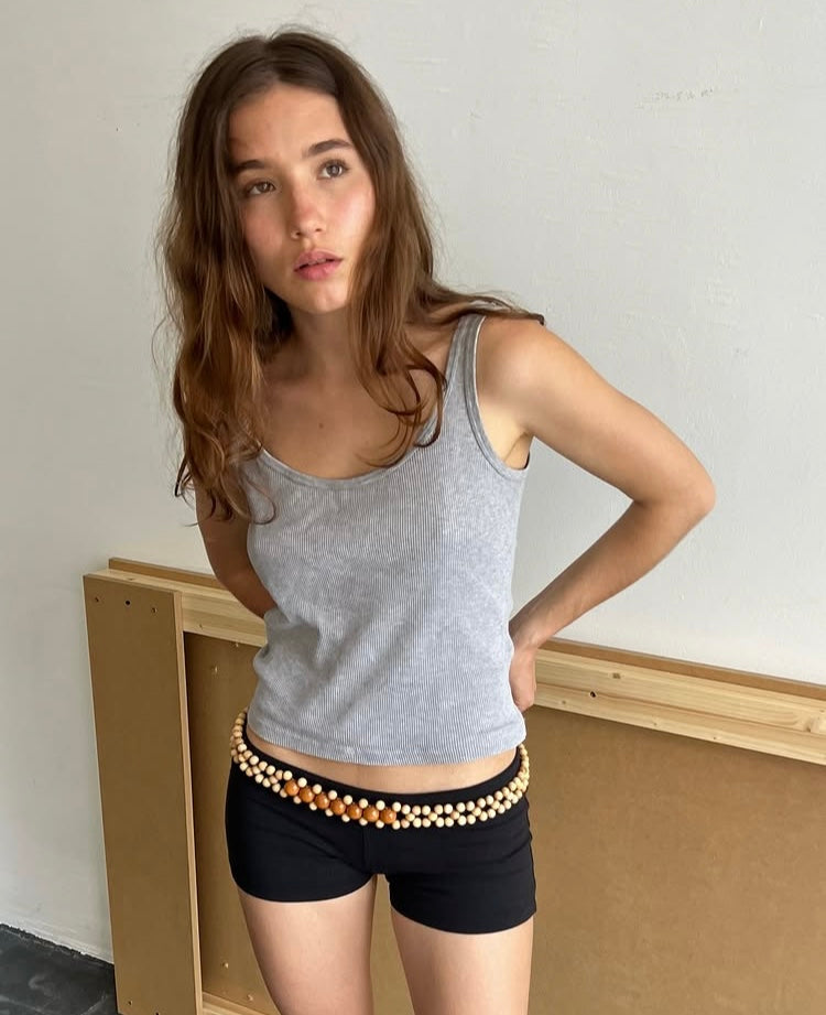 Talina - Leizu big belt - natural