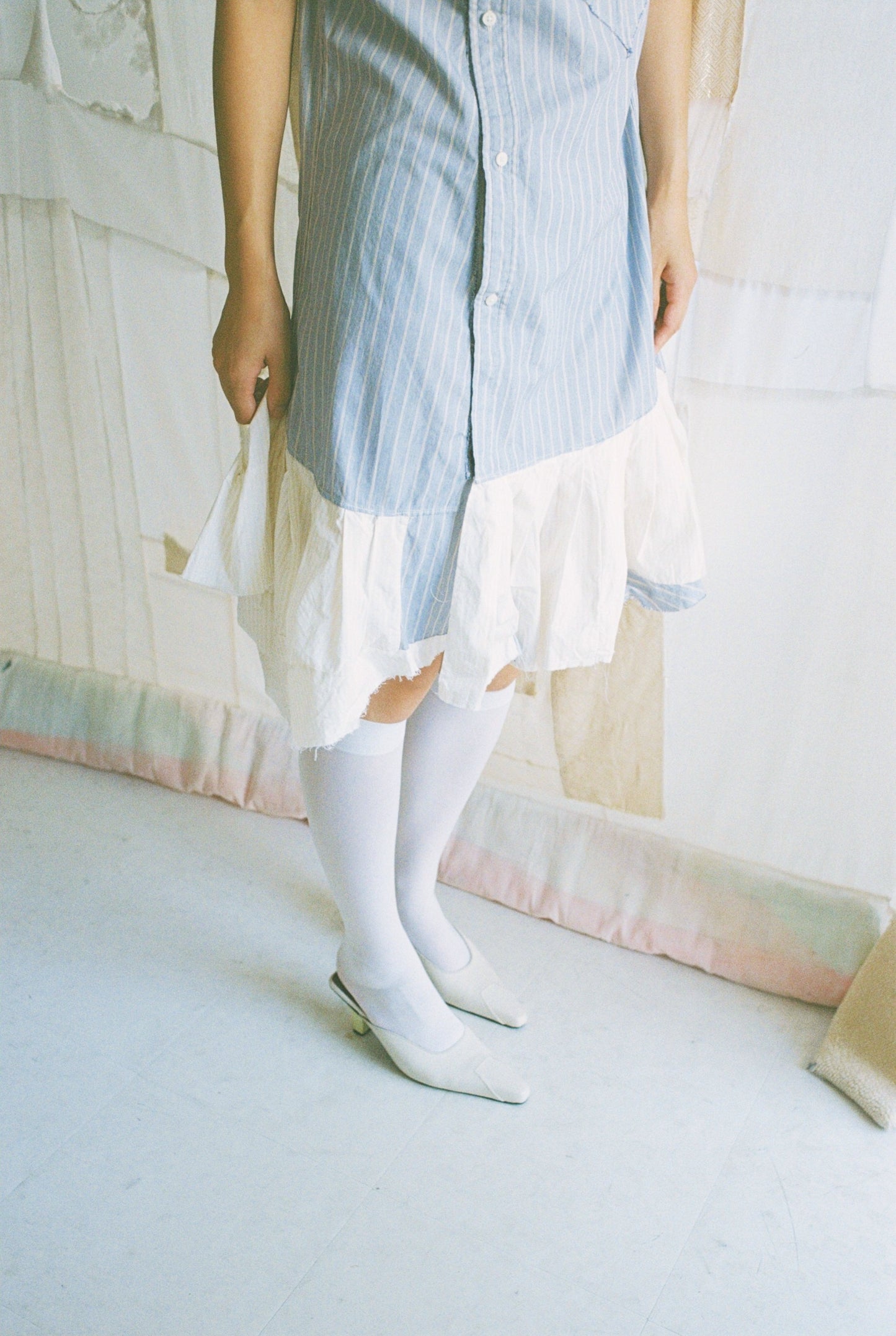 Felix Idle - Repurposed Button-Up Dress 1