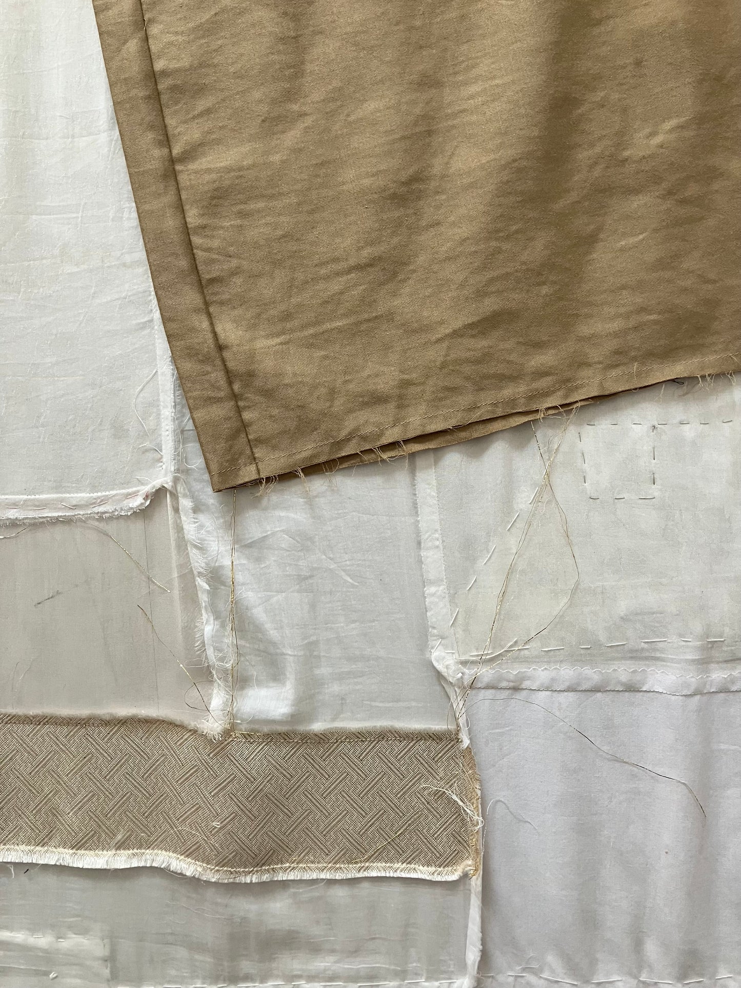 sula - flare pants french linen - ochre