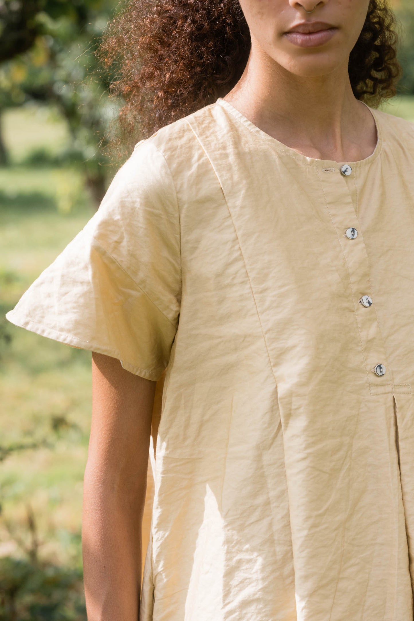 sula - dolls dress - cotton belice - biscotti