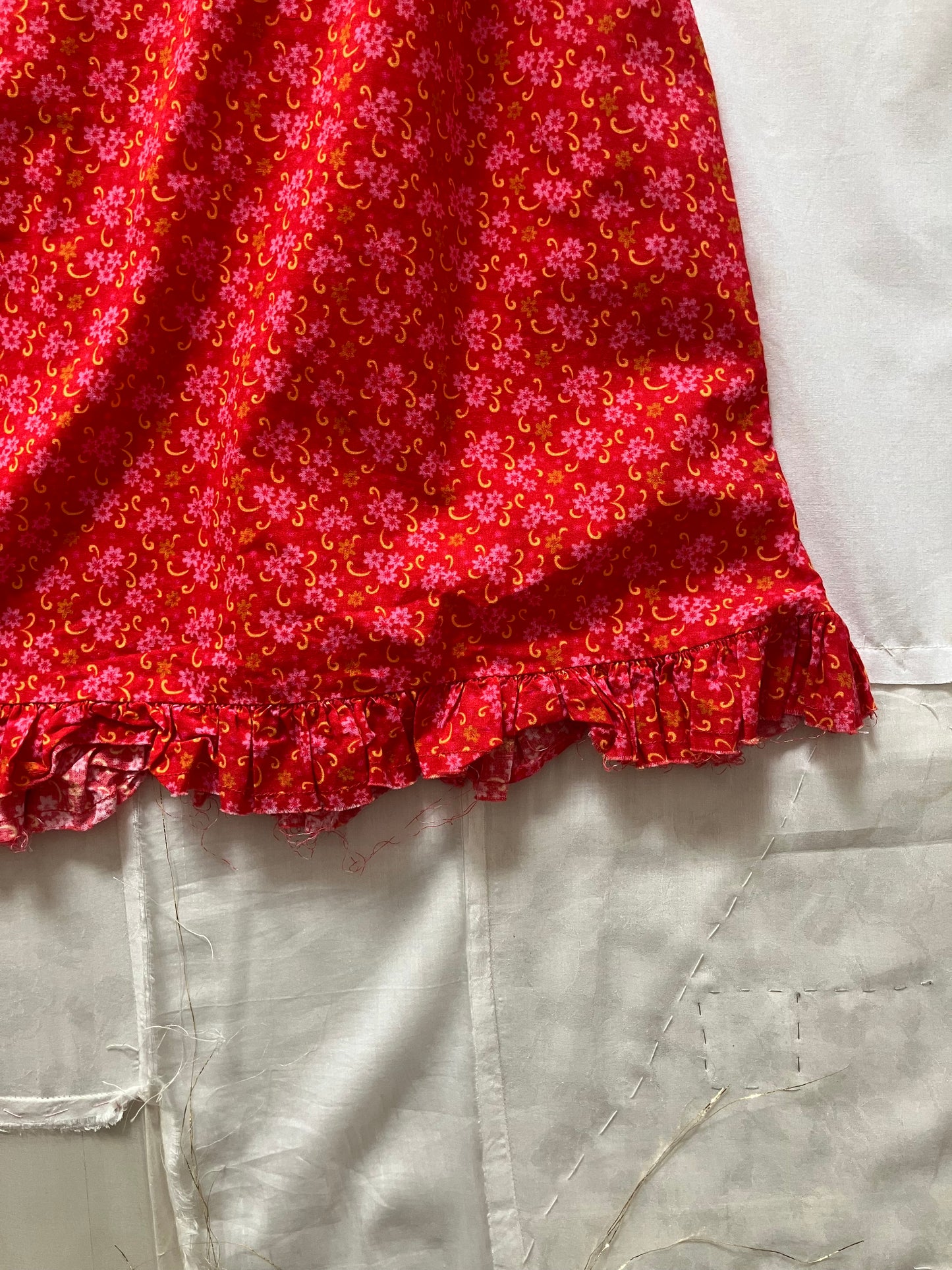 【Pre-loved】sula - frill hem dress