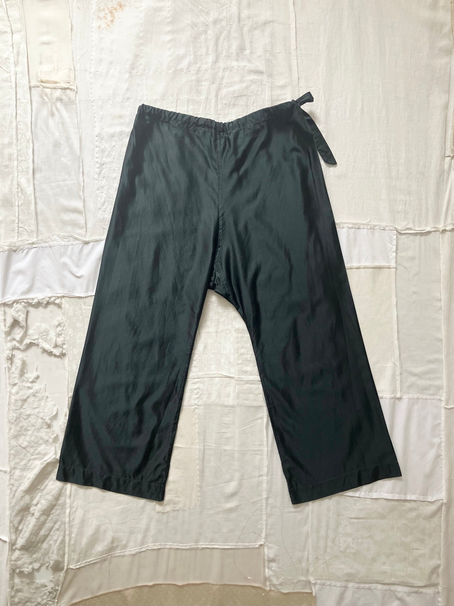 sula - wide leg japan pants - jet set