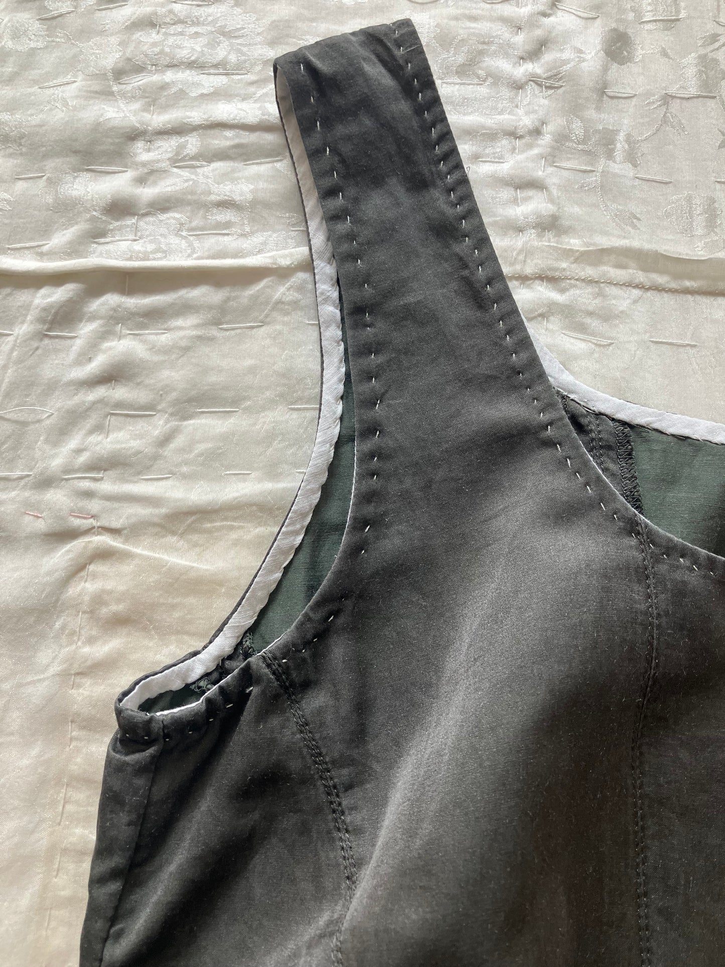 sula - corset top - beluga