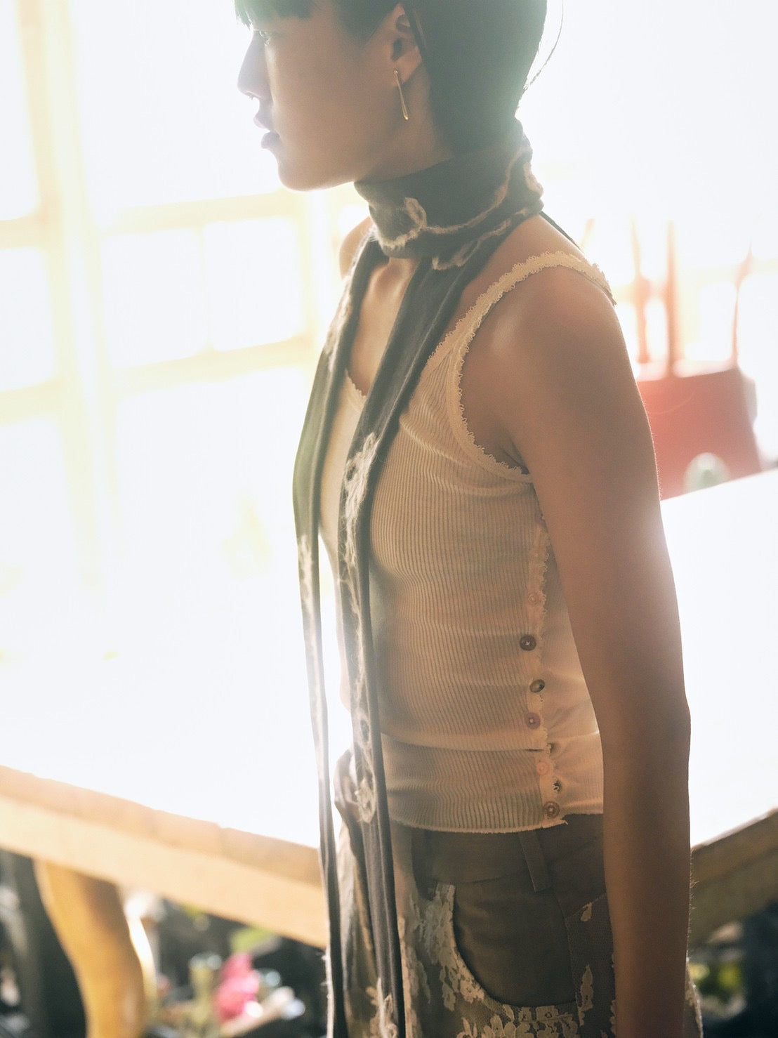 TALANTO - Run Down Earring - Silver