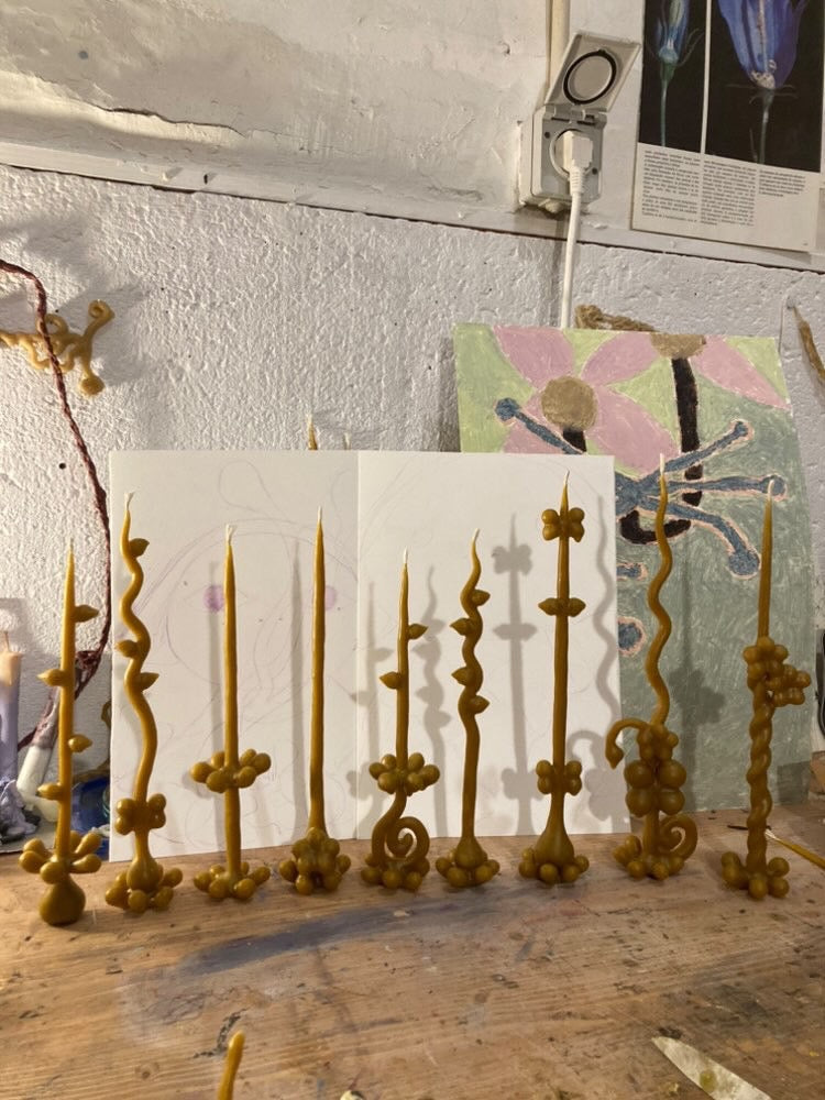 【店頭在庫あり】Mafalda Costa - angel and garden candles
