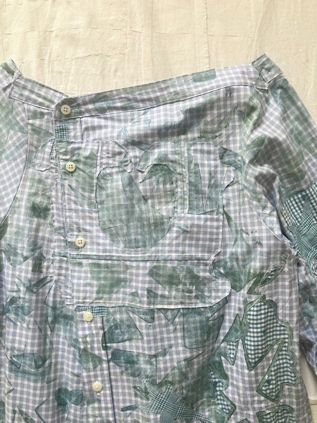 Felix Idle × WATANABE MIKU - Repurposed Button-Up Dress 3