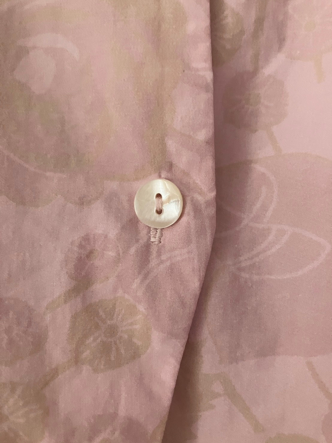 sula - clean new shirt - pink rose print