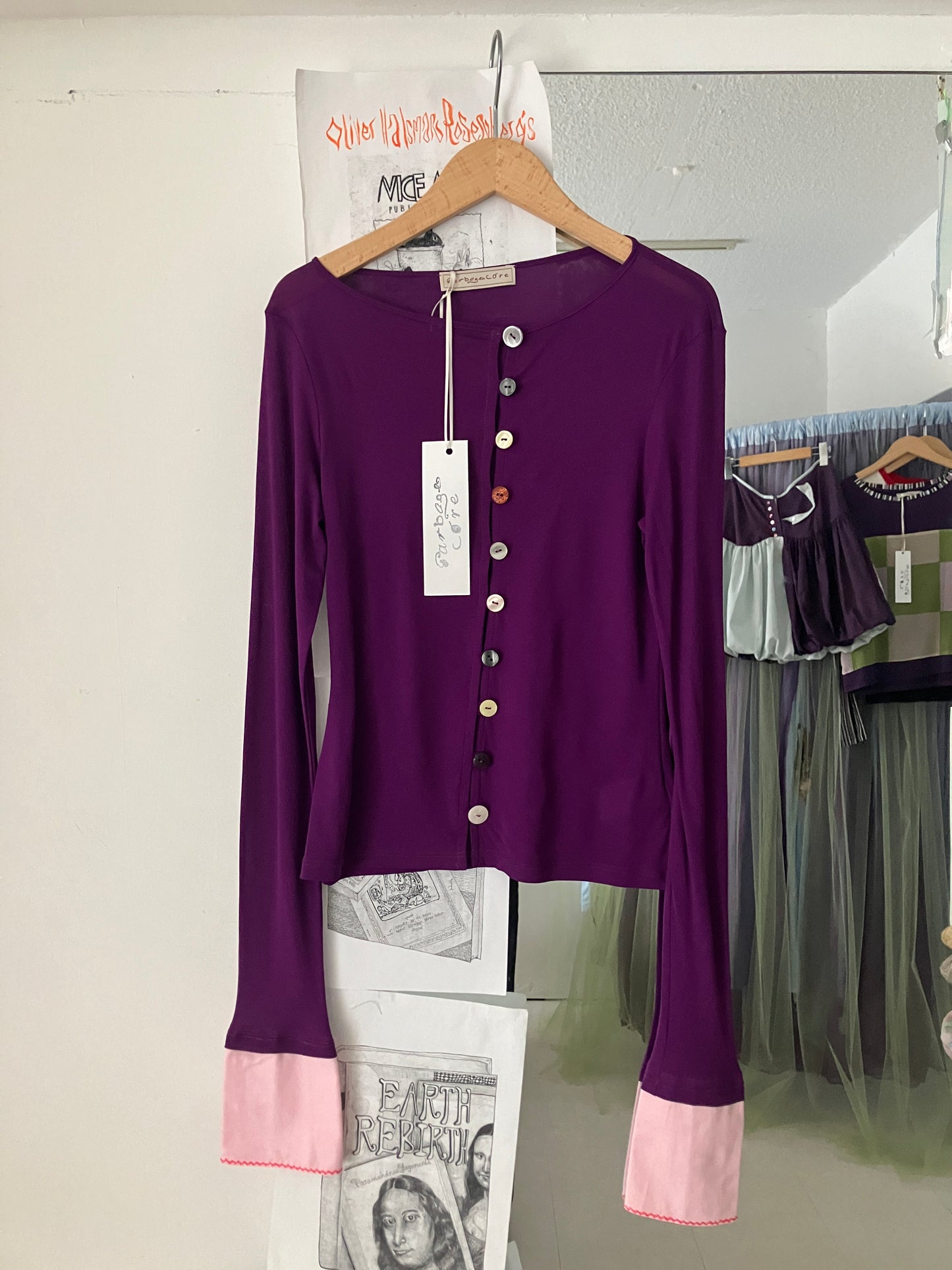 garbage core - Eyelet Skirt