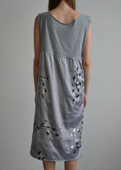 everyone's mother - Tear Dress - Silver