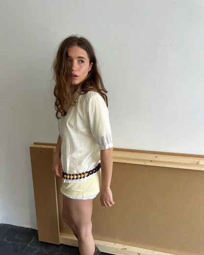 Talina - Leizu belt - brown/natural