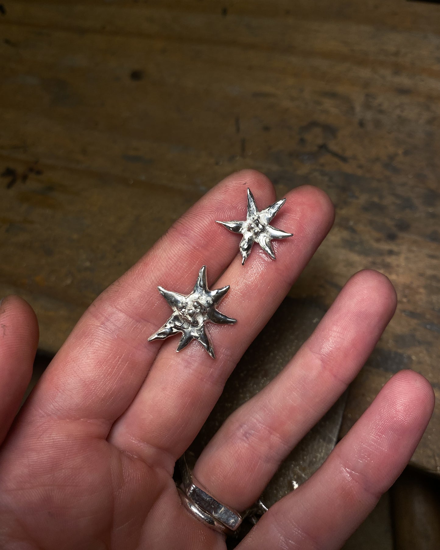 Romane Prunières - EDELWEISS EARRING