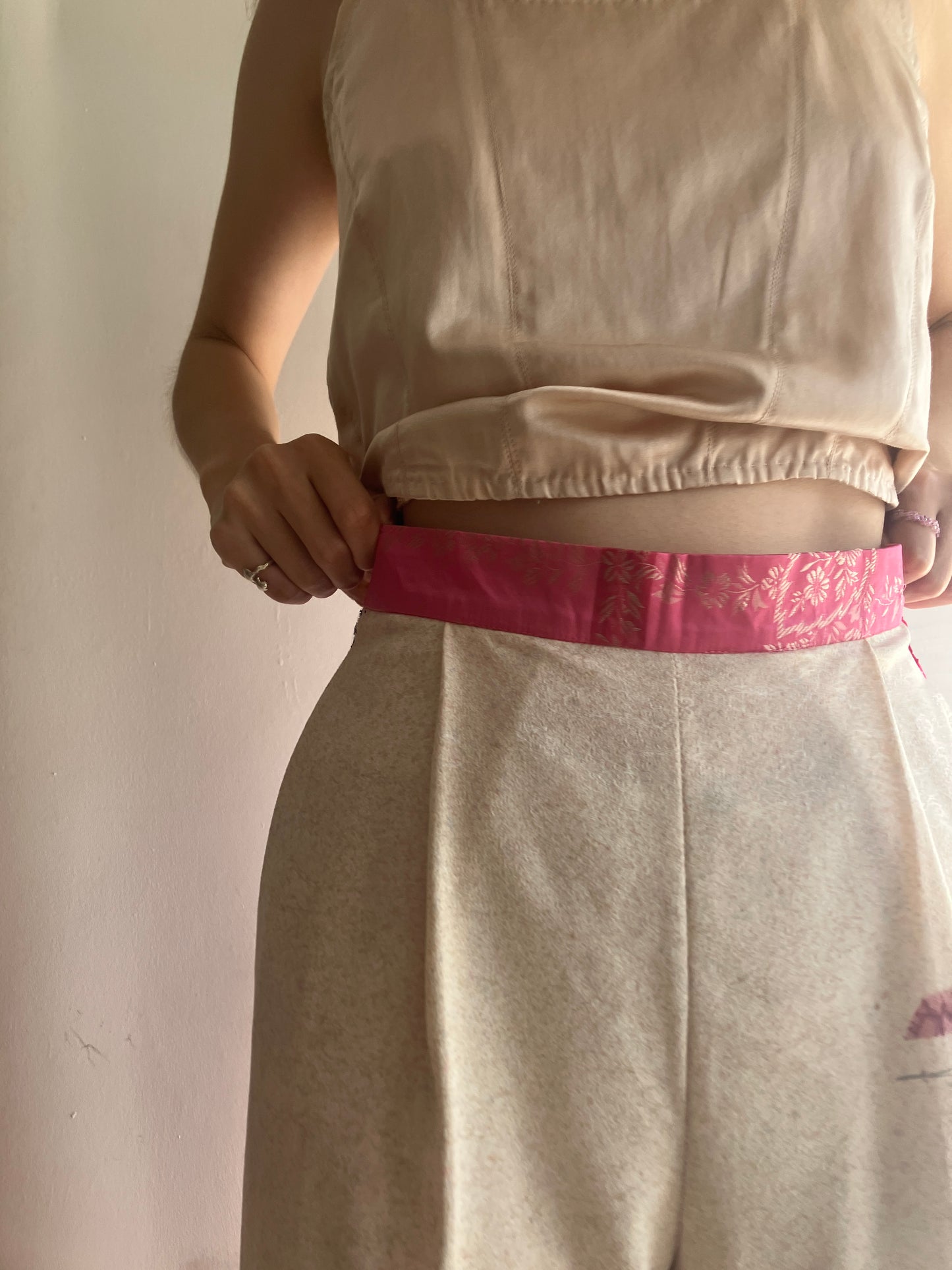 sula - corset - silver peony