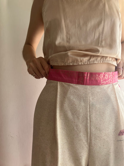 sula - corset - silver peony