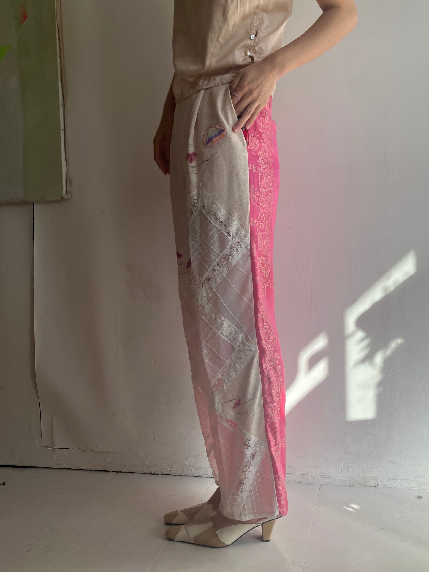 sula - corset - silver peony