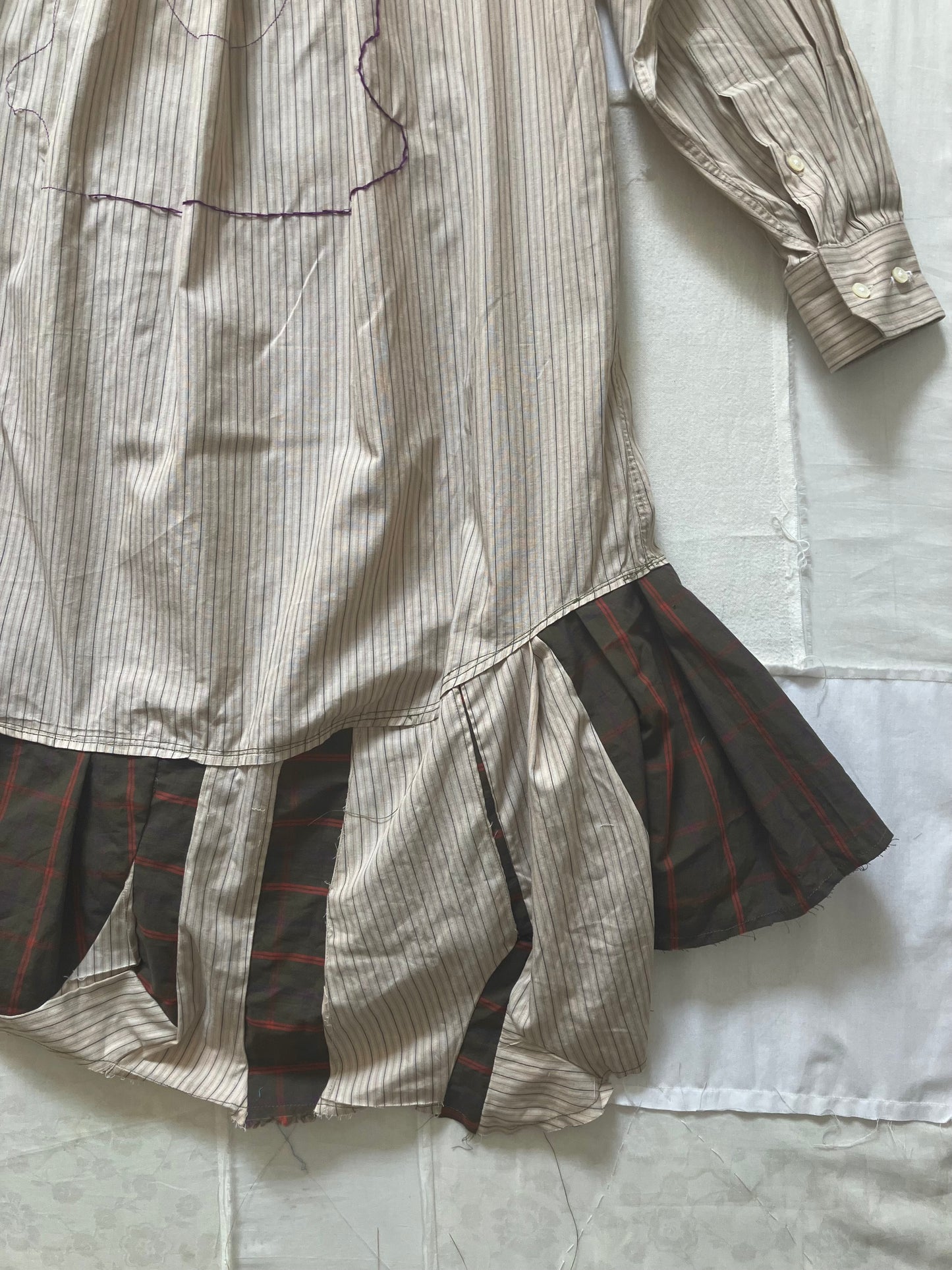 Felix Idle - Repurposed Button-Up Dress 7