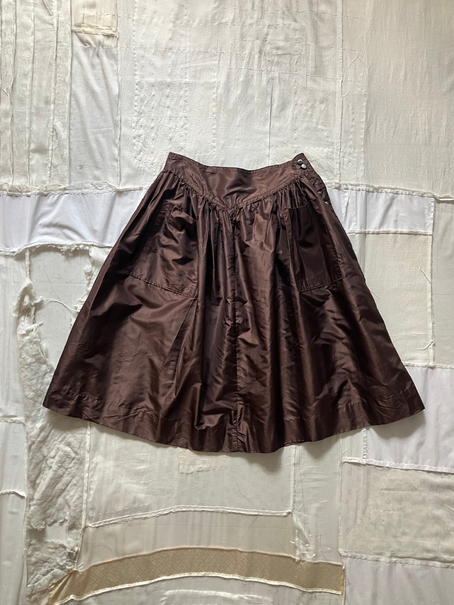 everyone's mother - garden skirt - earth in silk