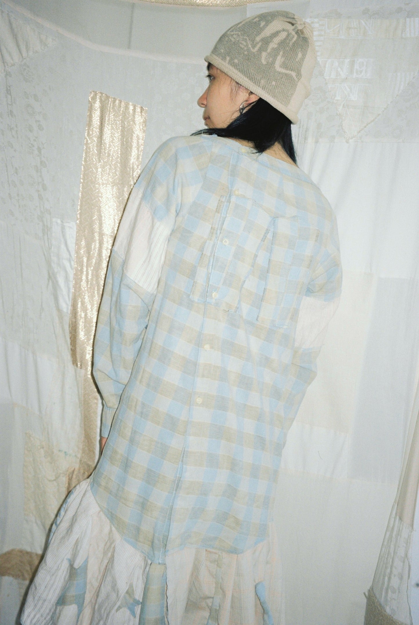 Felix Idle - Repurposed Button-Up Dress 2