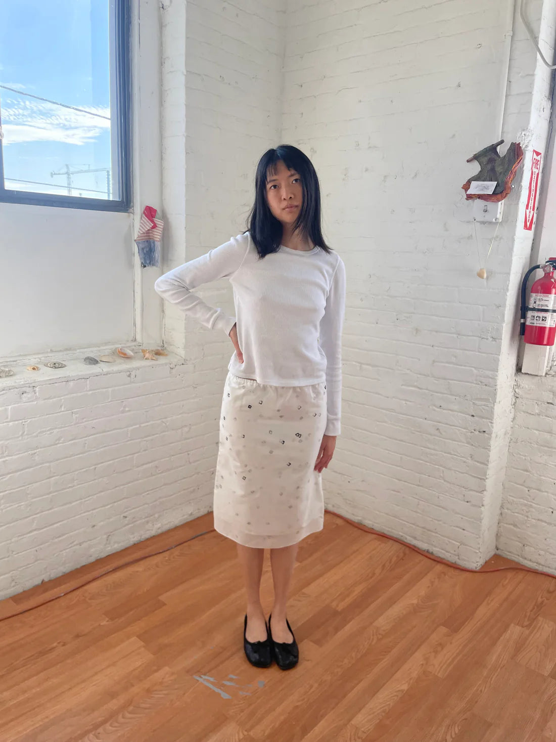 everyone's mother - Dance Skirt - Cloud