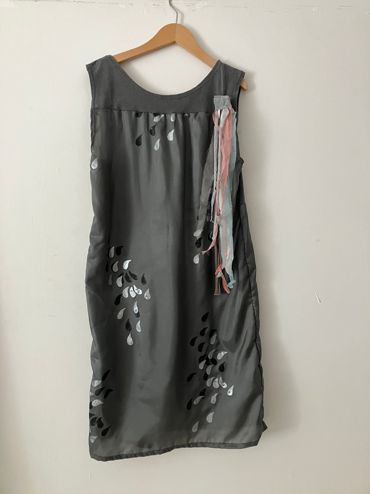 everyone's mother - Tear Dress - Silver