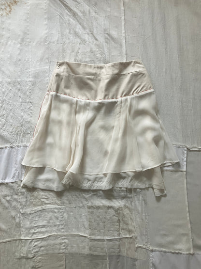 garbage core - BIANCO BIANCO SKIRT